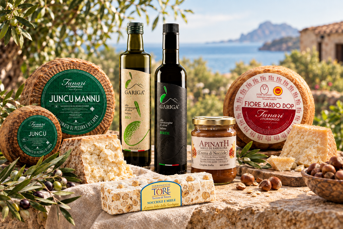 Sardinian specialties collection